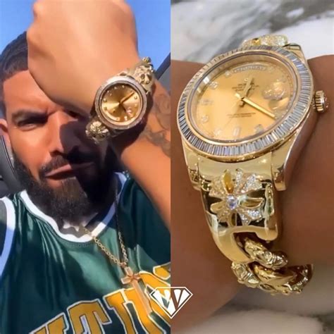 rolex chrome hearts watch|drake rolex jade.